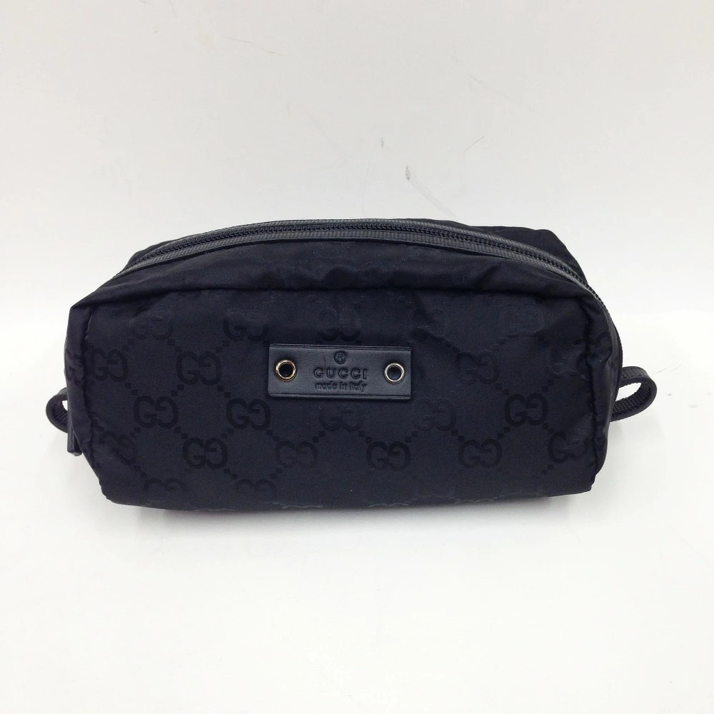 Gucci Cosmetic Pouch Clutch Black